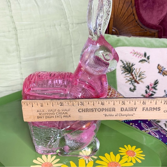 Zabkowice Glass Bunny Dish - Picture 8 of 10